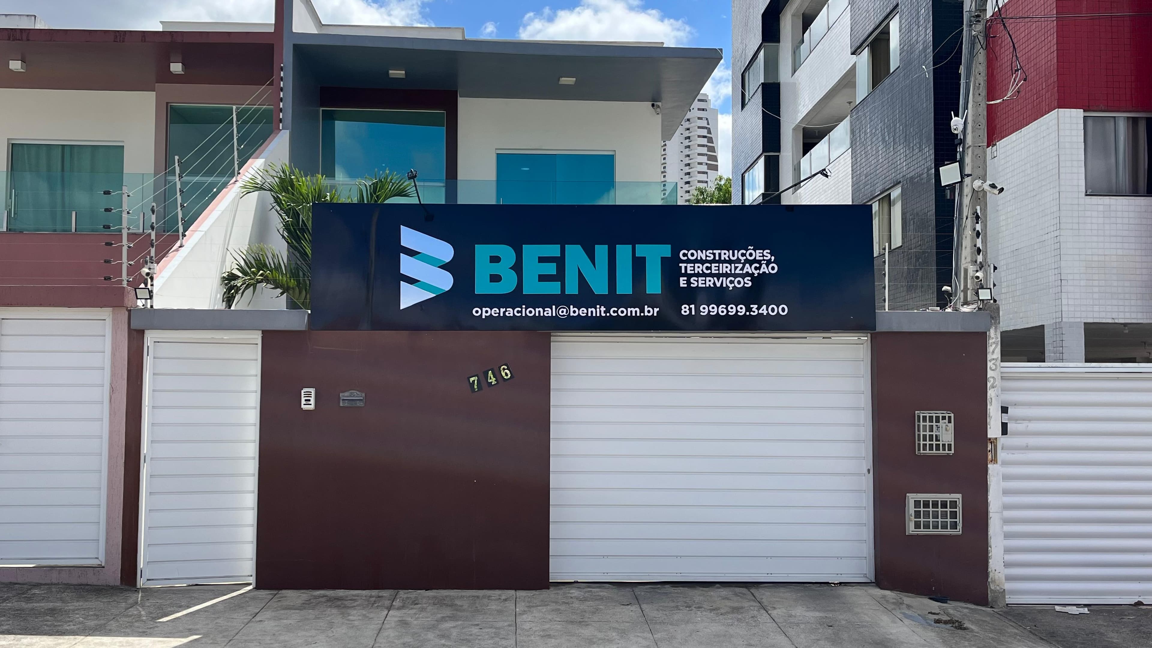 Fachada da empresa BENIT